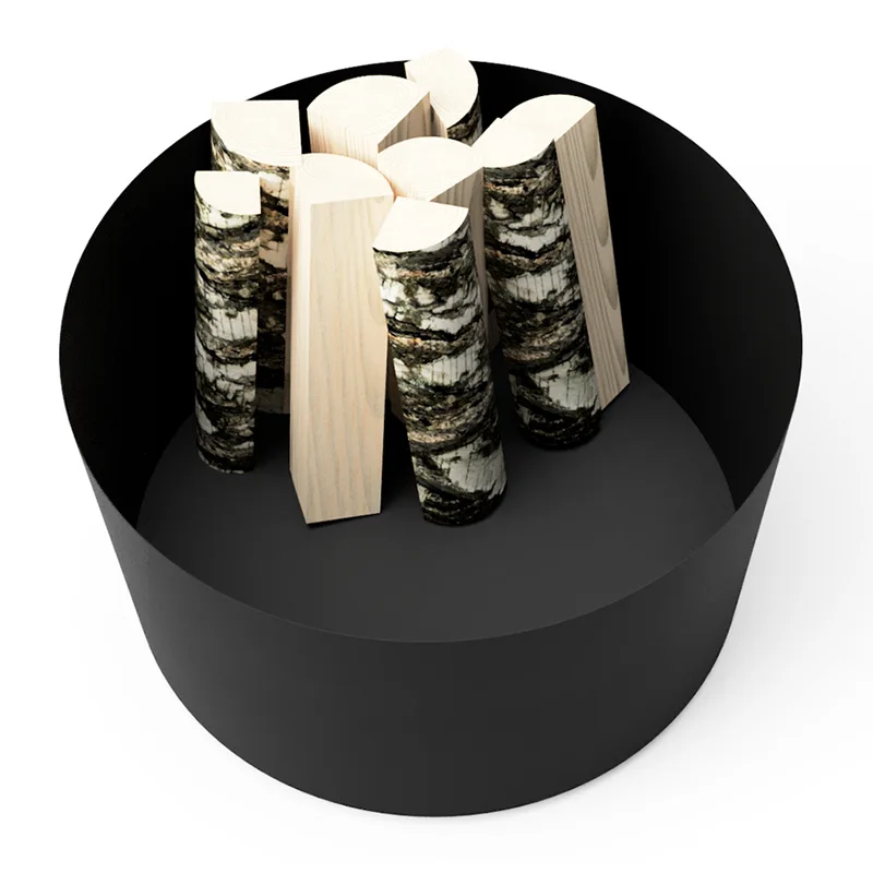 Дөңгелек мырышталған металл сыртқы отырғызғыш