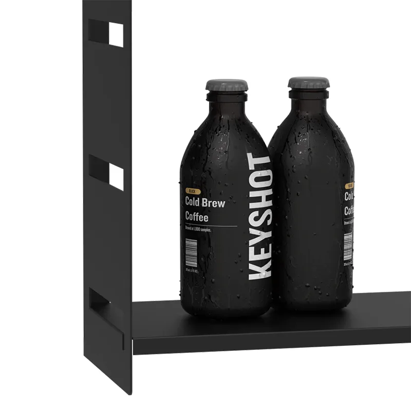 Металлдан жасалған қабырғалық сөрелер