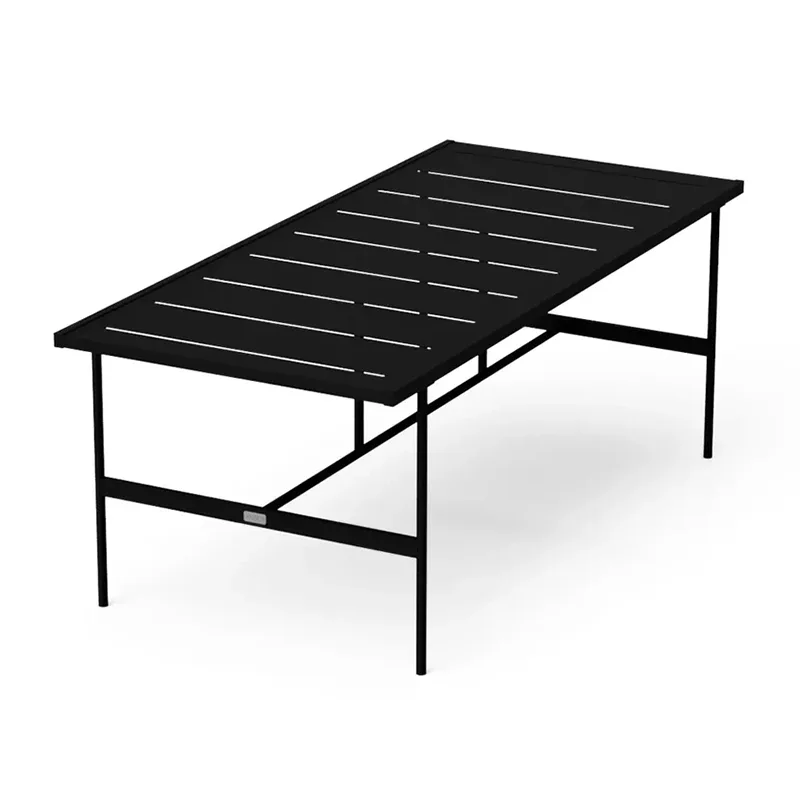 Сыртқы тікбұрышты асхана үстелі